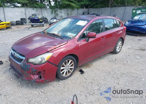 2014 Subaru Impreza 2.0I Premium from USA, damaged, VIN JF1GPAC60E8245556